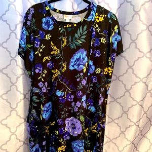 BNWT Lularoe Floral Mitzi XL